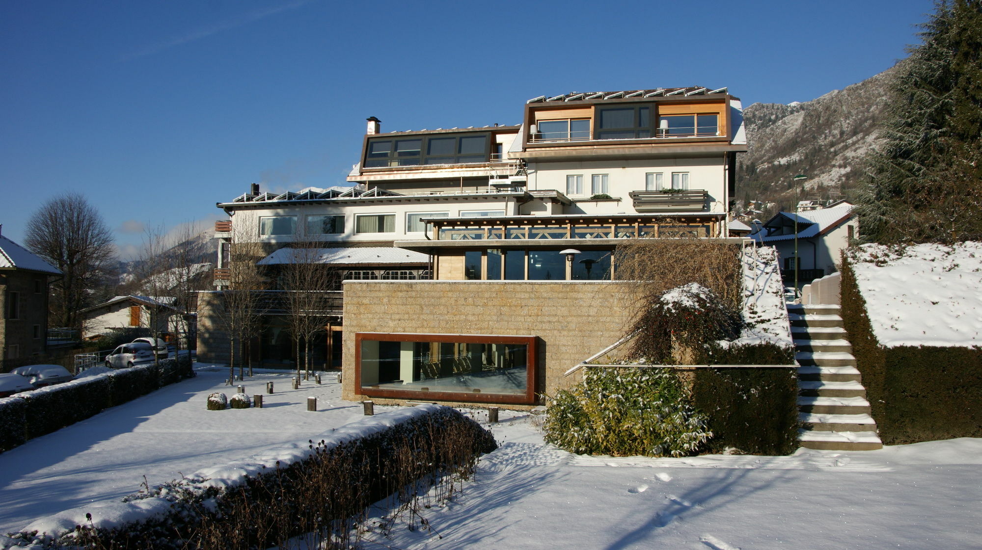 Hotel Milano Alpen Resort Meeting&Spa Кастьоне-делла-Презолана Экстерьер фото